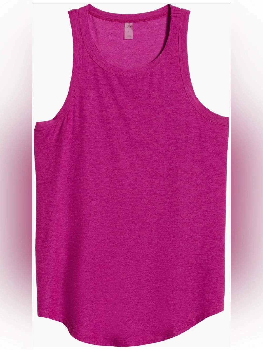Beyond Yoga Featherweight Keep It Moving Tank in Fuchsia - Picture 5 of 10